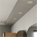 Sleek Modern Design LED Ceiling Light in White for Indoor Spaces