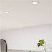 2 PACK Elegant Modern White LED Ceiling Light for Indoor Spaces Minimalist Style