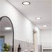 Sleek Modern Black LED Ceiling Light for Indoor Spaces Stylish and Energy Efficient