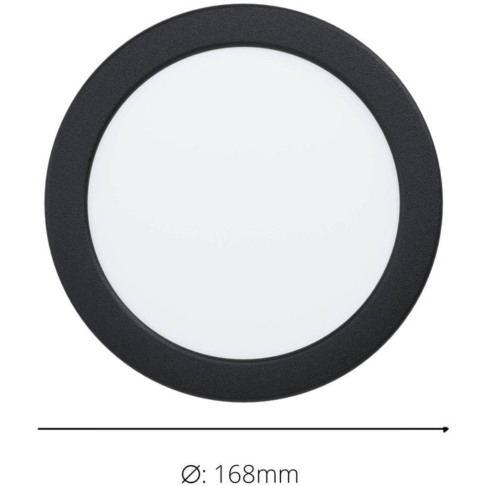 Sleek Modern Black LED Ceiling Light for Indoor Spaces Stylish and Energy Efficient