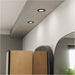 2 PACK Sleek Modern Black LED Ceiling Light for Indoor Spaces Stylish Semi Flush Fixture