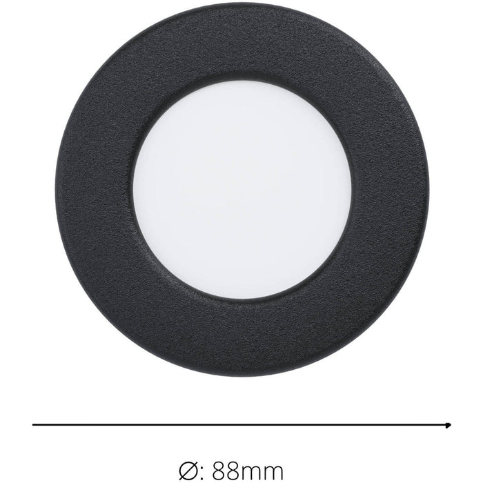 Sleek Modern Black LED Ceiling Light for Indoor Spaces Stylish Semi Flush Fixture