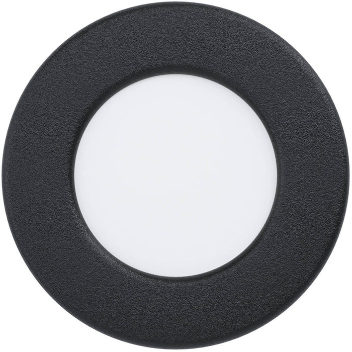 Sleek Modern Black LED Ceiling Light for Indoor Spaces Stylish Semi Flush Fixture