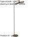 Modern Bronze Floor Lamp Stylish Indoor Lighting for Your Home