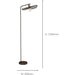 Modern Bronze Floor Lamp Stylish Indoor Lighting for Your Home