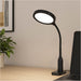 2 PACK Stylish Modern Black LED Table Lamp for Home Decor and Indoor Lighting