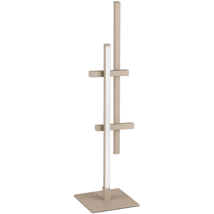 Sandy Finish Modern Design LED Table Lamp for Stylish Indoor Home Lighting