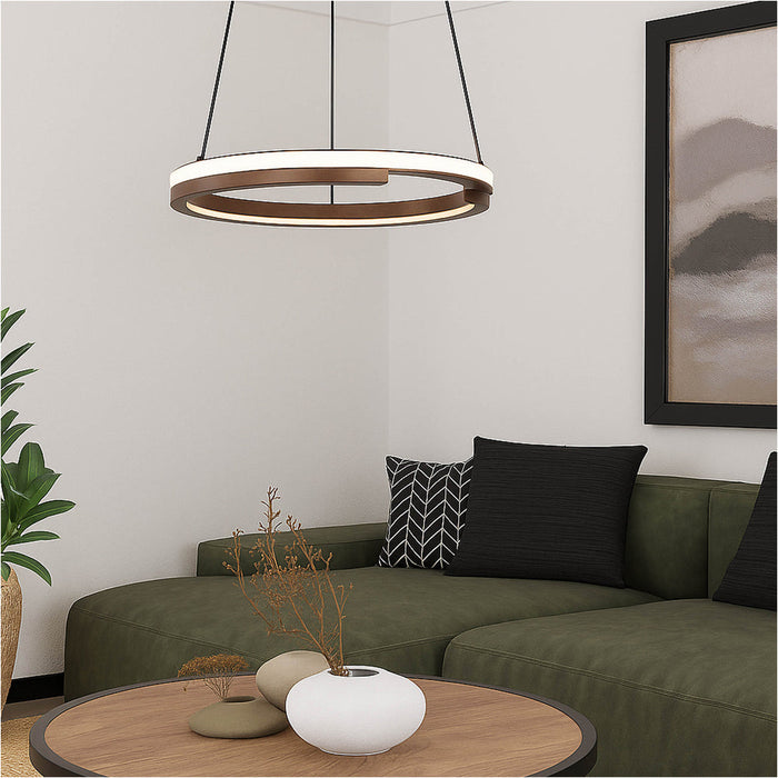 Stylish Modern Design Bronze and Black LED Indoor Pendant Ceiling Light
