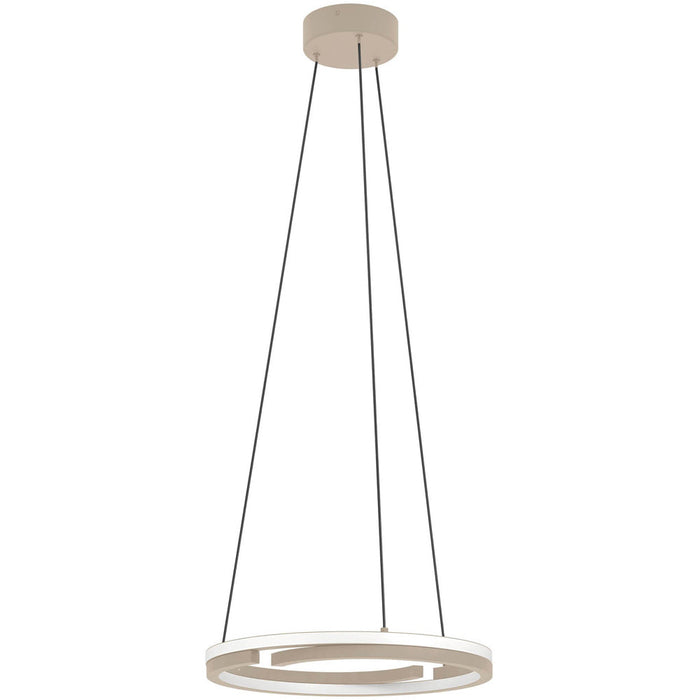 Sandy Finish Modern Design LED Pendant Ceiling Light for Stylish Indoor Spaces