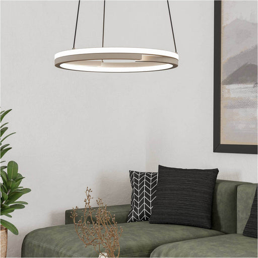 Sandy Finish Modern Design LED Pendant Ceiling Light for Stylish Indoor Spaces
