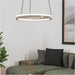 Sandy Finish Modern Design LED Pendant Ceiling Light for Stylish Indoor Spaces