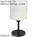 Stylish Modern Black Table Lamp for Indoor Home Décor