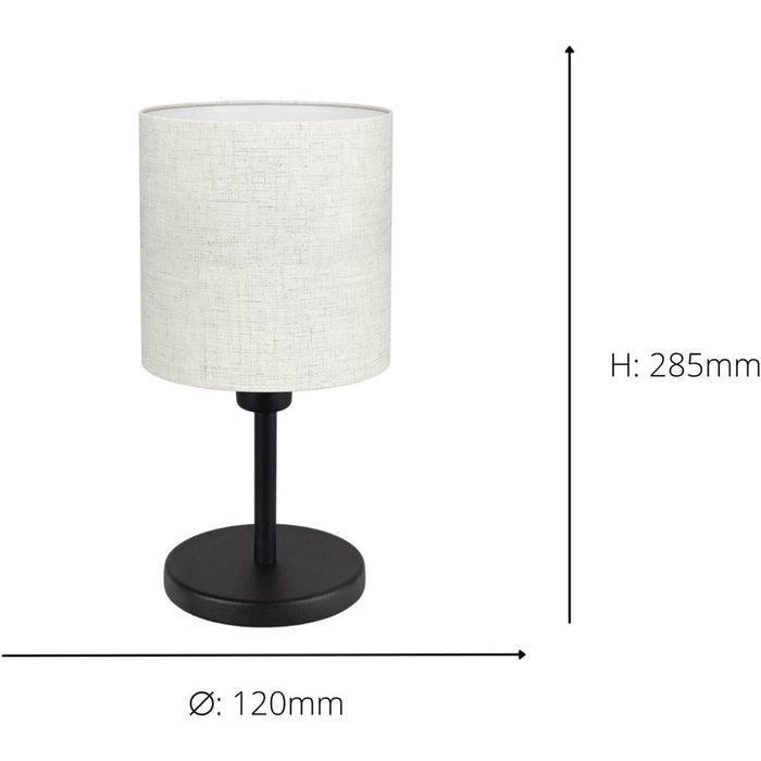 Stylish Modern Black Table Lamp for Indoor Home Décor