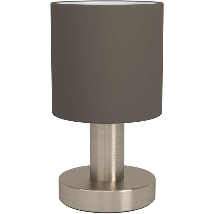 Stylish Modern Satin Nickel Table Lamp for Elegant Home Lighting