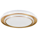 Elegant 40cm Gold Coloured LED Ceiling Light for Modern Indoor Spaces