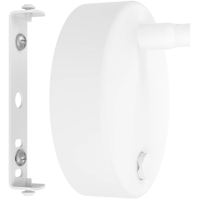 2 PACK Sleek Modern White LED Wall Light for Indoor Spaces Perfect Home Illumination