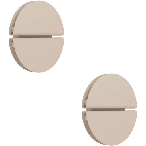 2 PACK Modern Sandy Finish LED Wall Light for Stylish Indoor Home Décor