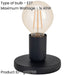 2 PACK Sleek Modern Black Table Lamp for Indoor Home Decor Stylish Lighting Solution