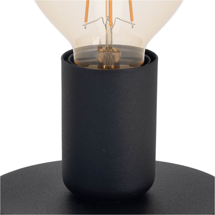 Sleek Modern Black Table Lamp for Indoor Home Decor Stylish Lighting Solution
