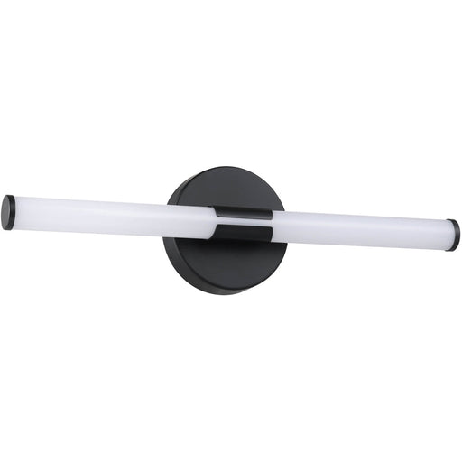 Sleek Modern LED Wall Light 60cm Black Mirror Design for Bathrooms