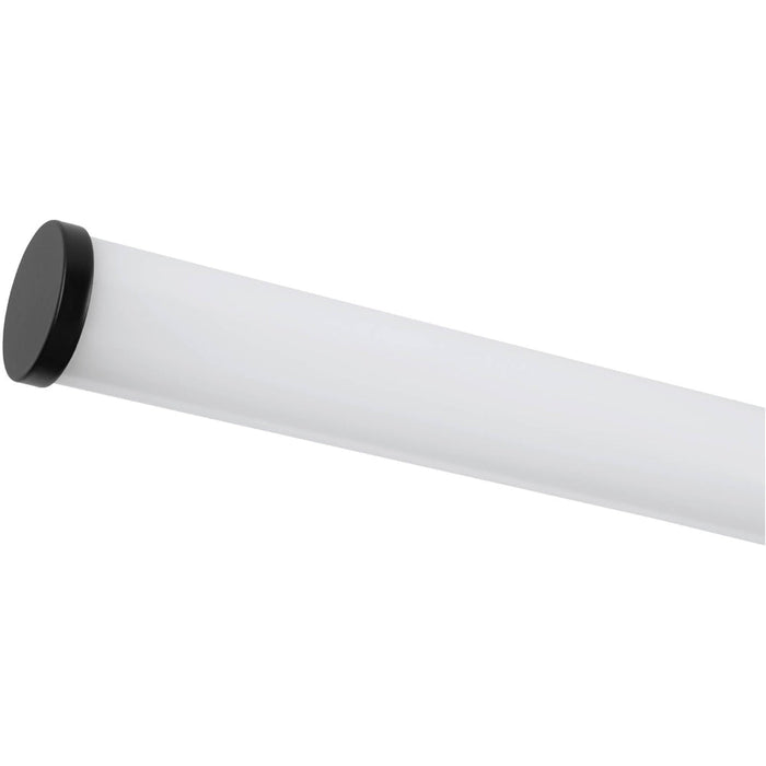 Stylish 45cm LED Black Mirror Wall Light for Modern Bathroom Decor