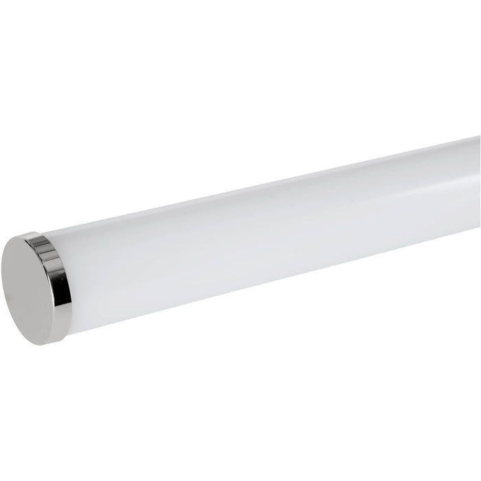 2 PACK Stylish 45cm LED Chrome Mirror Wall Light for Modern Bathrooms