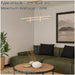 Sandy Modern Design LED Pendant Ceiling Light for Stylish Interiors