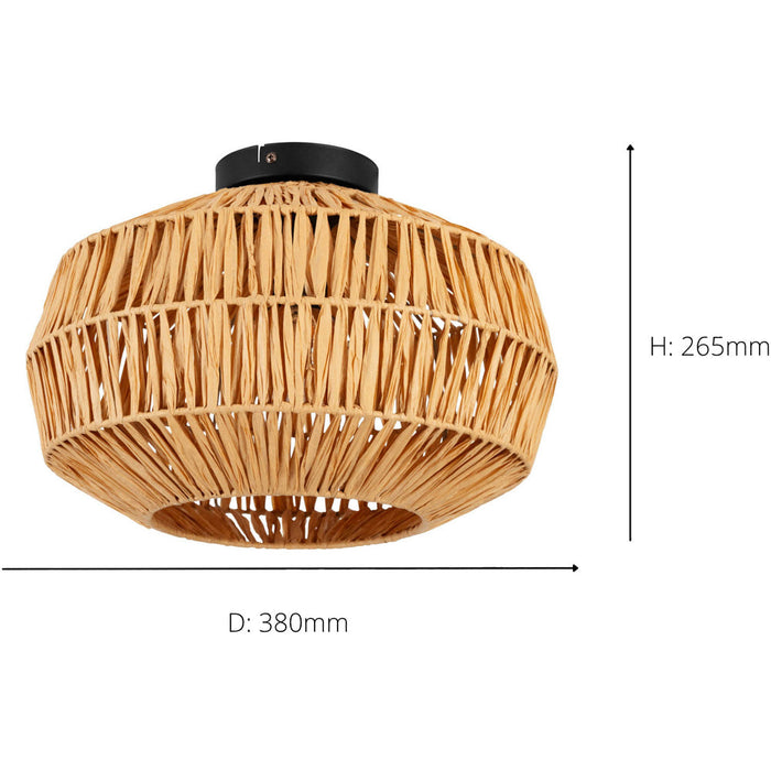 Stylish Modern Black Ceiling Light for Home Perfect for Any Room