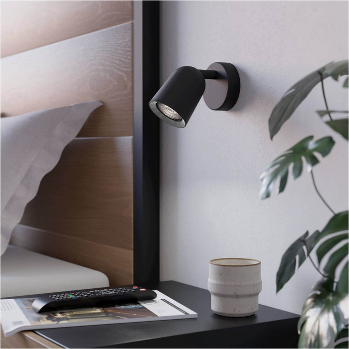 2 PACK Sleek Black LED Ceiling Spotlight for Modern Indoor Spaces