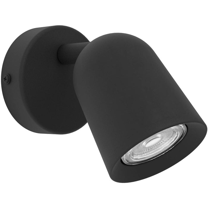 Sleek Black LED Ceiling Spotlight for Modern Indoor Spaces