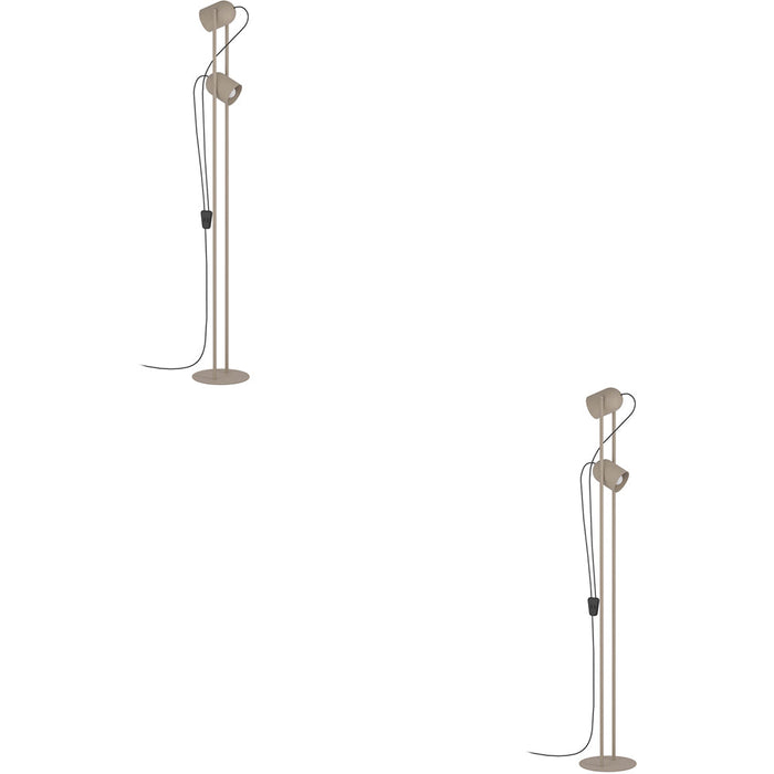 2 PACK Stylish Sandy Ceiling Spotlight for Indoor Spaces Modern Design Lighting Solution