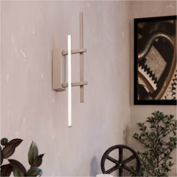 2 PACK Sleek Modern Design Sandy Wall Light LED Indoor Lighting for Home Decor
