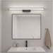 2 PACK Stylish 78cm Black Mirror Wall Light for Modern Bathroom Decor