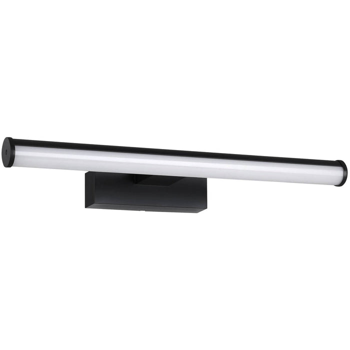 Stylish 40cm Black Mirror Wall Light for Modern Bathrooms
