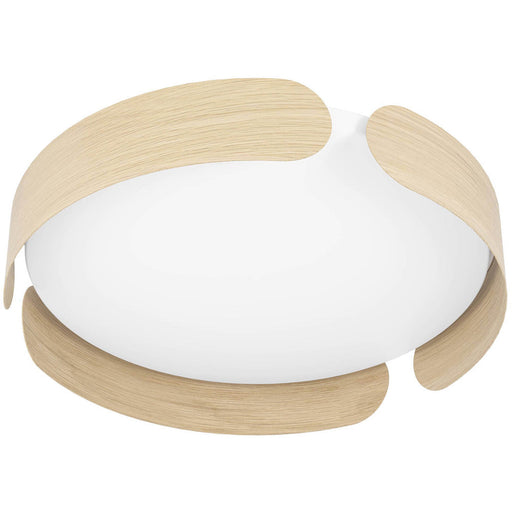 Stylish Brown 40cm LED Round Ceiling Light for Modern Indoor Spaces