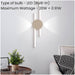 Modern Sandy Ceiling Light Stylish LED Indoor Lighting for Home Decor