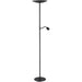 Stylish Modern Black LED Floor Lamp for Indoor Use Elegant Lighting Solution