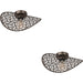 2 PACK Elegant Modern Design Bronze Ceiling Light for Indoor Spaces Semi Flush Mount