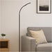 2 PACK Stylish Modern Black LED Floor Lamp for Contemporary Home Decor