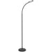 Stylish Modern Black LED Floor Lamp for Contemporary Home Decor