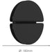 Sleek Modern Design Black LED Wall Light for Indoor Home Illumination