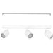 Sleek Modern White Triple LED Ceiling Spotlight for Any Room