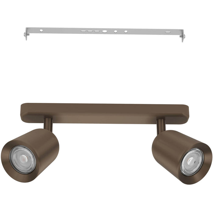 Stylish Dark Bronze LED Ceiling Spotlight for Indoor Spaces