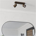 Stylish Dark Bronze LED Ceiling Spotlight for Indoor Spaces