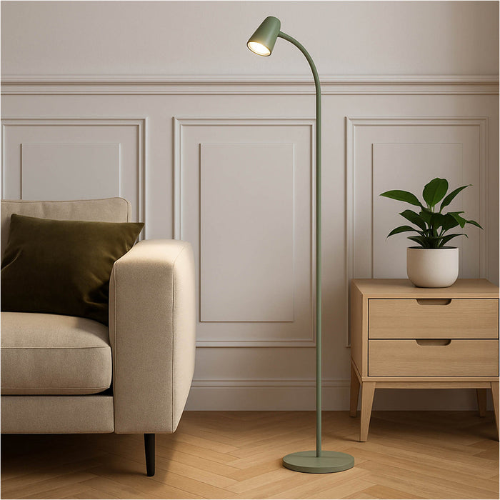 2 PACK Stylish Modern Green Floor Lamp Elegant Indoor Lighting for Home Decor