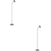 2 PACK Stylish Modern Green Floor Lamp Elegant Indoor Lighting for Home Decor
