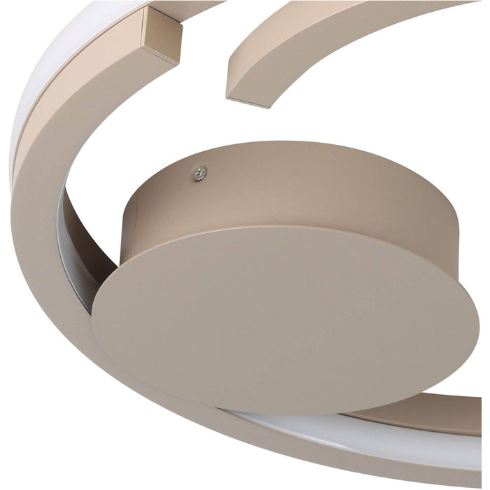 Sleek Modern Sandy LED Ceiling Light for Indoor Spaces Perfect Home Illumination