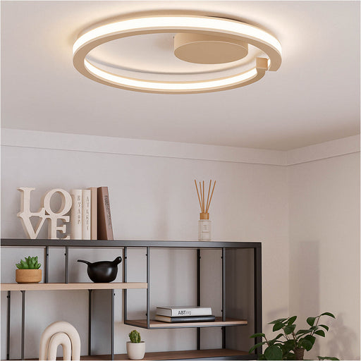 Sleek Modern Sandy LED Ceiling Light for Indoor Spaces Perfect Home Illumination