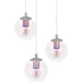 Stylish Modern Chrome Pendant Light E27 Elegant Indoor Ceiling Lighting for Home