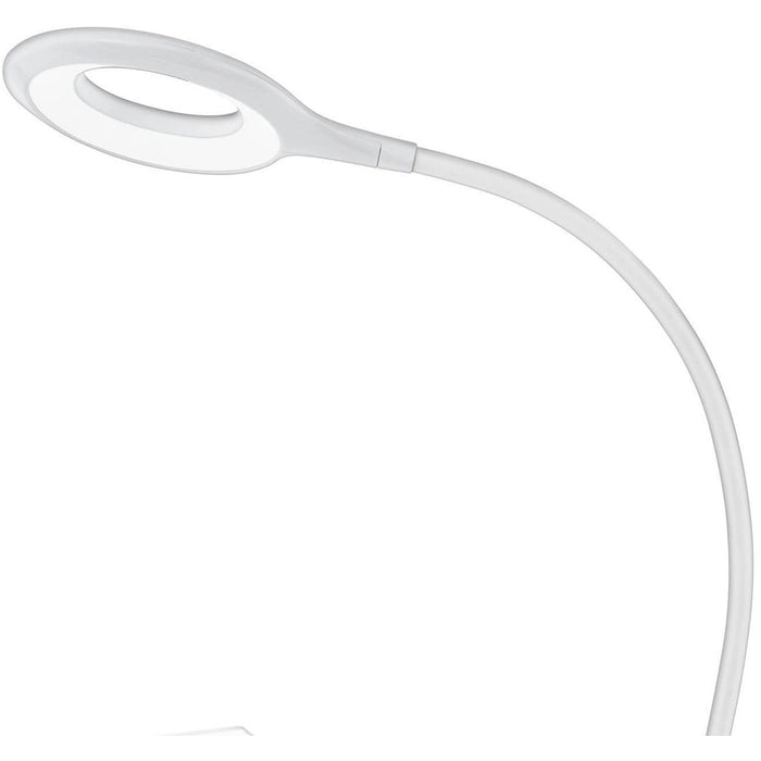 Sleek Modern White LED Table Lamp for Indoor Home Decoration